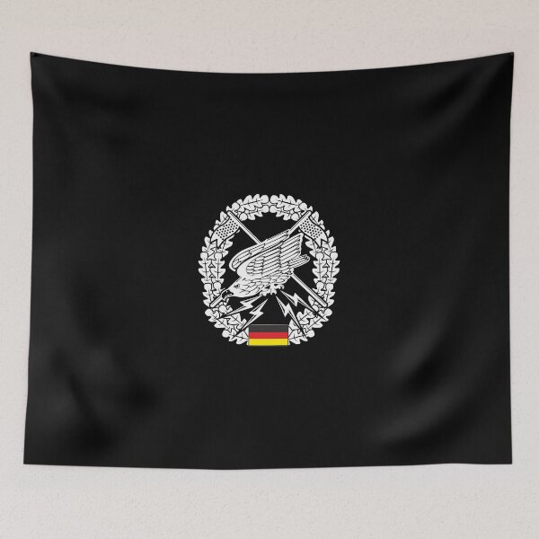 Item preview, Tele scout Bundeswehr beret badge white designed and sold by Justode.