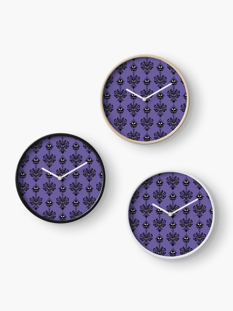 Thumbnail 3 of 4, Clock, A Haunted Mansion Demon Wallpaper designed and sold by ShutterStudios.