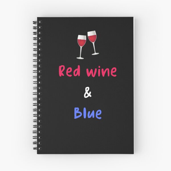 Artikelvorschau, Rotwein & Blau entworfen und verkauft von Anjestic Studio.
