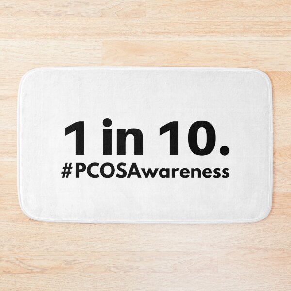 Item preview, 1 in 10 merch for pcos warriors designed and sold by DesignsWithMel.