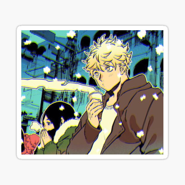 Blue Period : Yatora Yaguchi aesthetic fanart Glossy Sticker