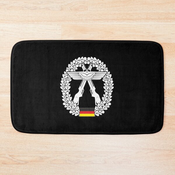 Item preview, Beret badge Bundeswehr air force security white designed and sold by Justode.
