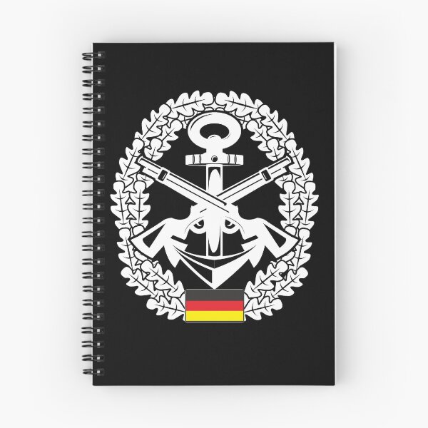 Item preview, Beret badge Bundeswehr marine security white designed and sold by Justode.