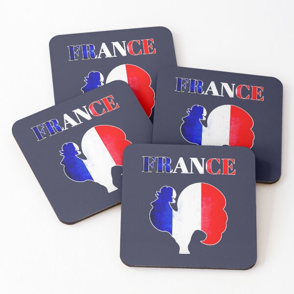 Item preview, France football gaulois tricolor gift designed and sold by RomualdGR.