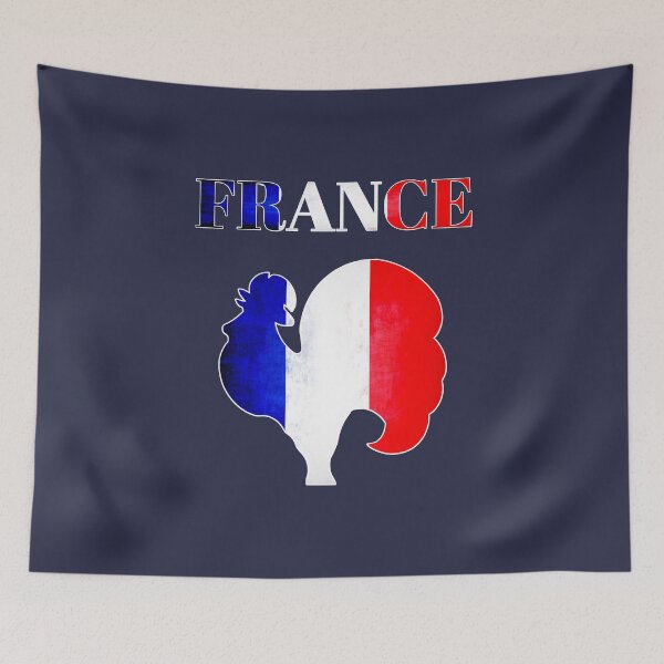 Item preview, France football gaulois tricolor gift designed and sold by RomualdGR.