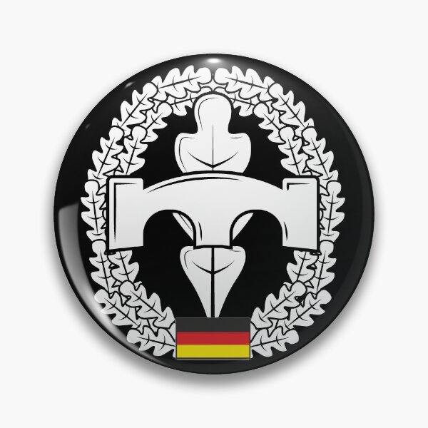 Item preview, Beret badge Bundeswehr Pioneers white designed and sold by Justode.
