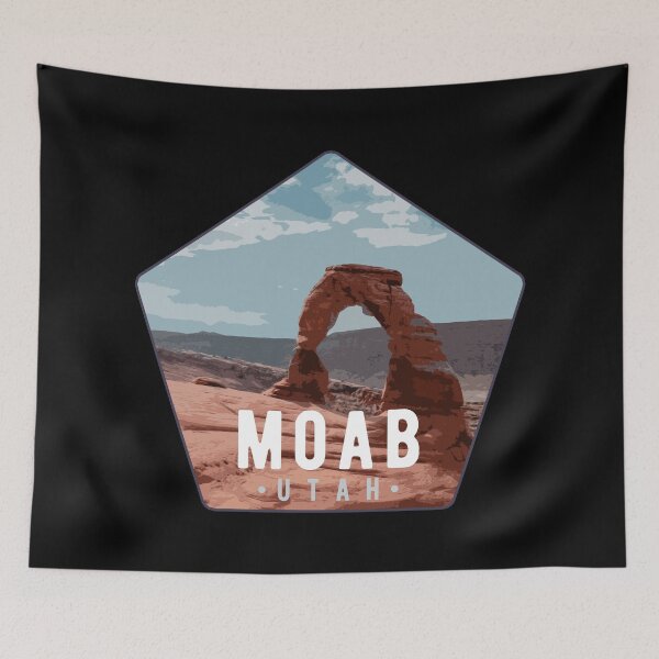 Aperçu de l'œuvre Parc national des arches de Moab dans l'Utah créée et vendue par kickwear-com.