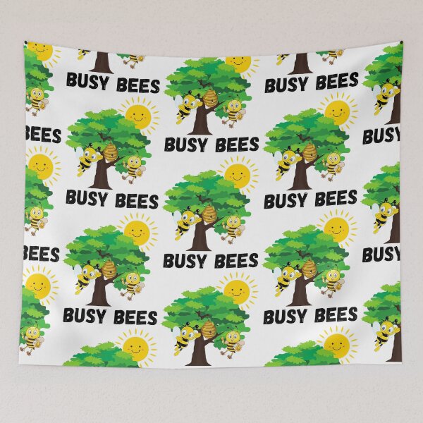Item preview, BUSY BEES, HONEY POT, HONEYBEES, WORKER BEE, BEE MEME, BEE HOUSE designed and sold by R B Chrystal.