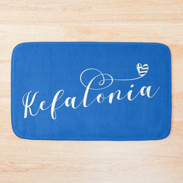 Item preview, Kefalonia Heart Flag, Cephalonia, Greek Islands, Greece designed and sold by Celticana.