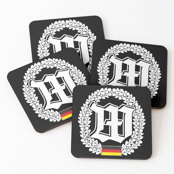 Item preview, Beret badge Bundeswehr guard batallion white designed and sold by Justode.