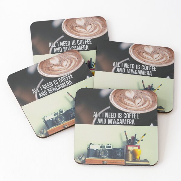 Item preview, all i need is coffee and my camera designed and sold by AhmedXhah.