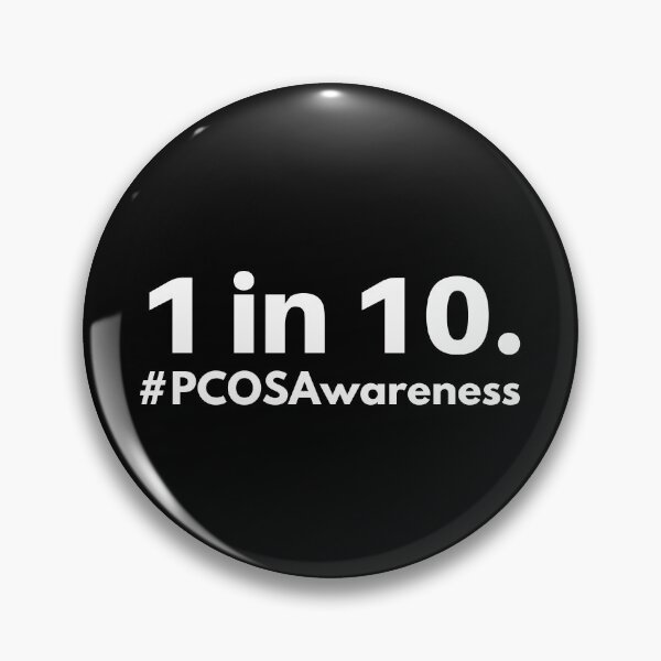 Item preview, 1 in 10 merch for pcos warriors designed and sold by DesignsWithMel.