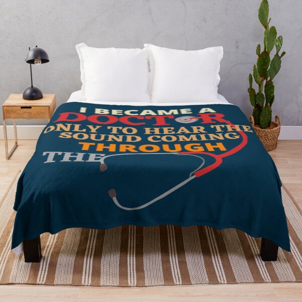 Item preview, I became a doctor only to hear the sound coming through the stethoscope, funny doctor, doctor jokes, best birthday gift for funny doctors designed and sold by Decconer.