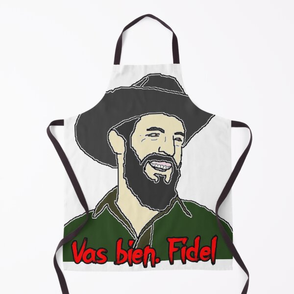 Item preview, Camilo Cienfuegos: "Vas Bien, Fidel" designed and sold by RevolutionInPaint.