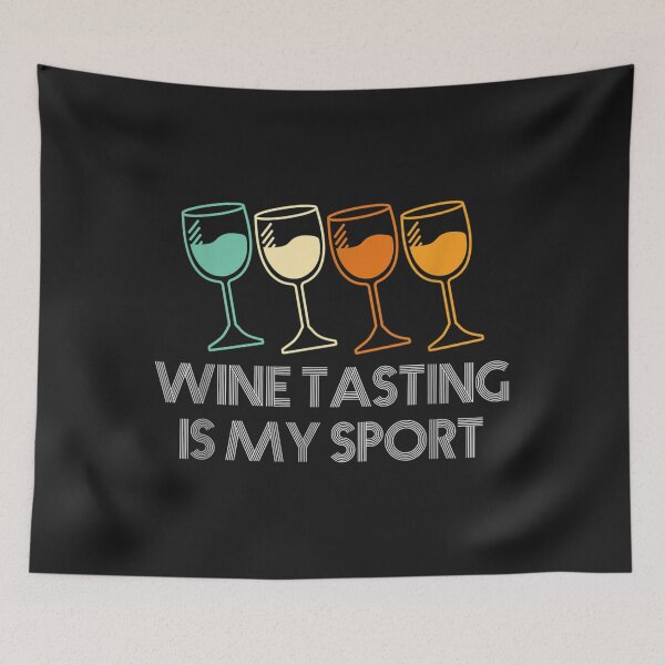 Item preview, Wine Tasting Is My Sport Wining Cork Vino Drinking Red White designed and sold by sara4ly.