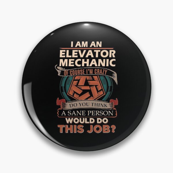 Item preview, Elevator Mechanic T Shirt - Sane Person Gift Item Tee designed and sold by choonhoven.