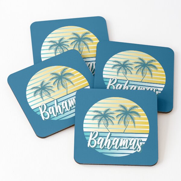 Item preview, Bahamas Tropical Summer Retro Beach Design designed and sold by CynthiaGraphics.