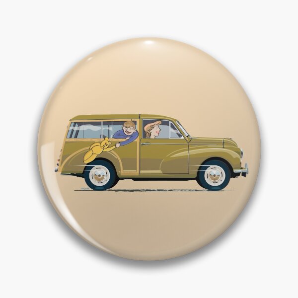 Item preview, Limeflower Morris Minor Traveller and flying Teddy! designed and sold by Bigs66.