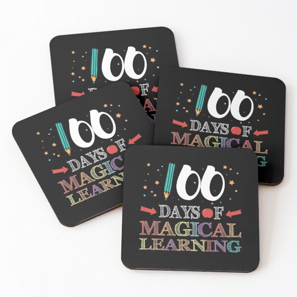 Item preview, 100 Days Of Magical Learning - Happy 100 Days Of School designed and sold by meedTee.