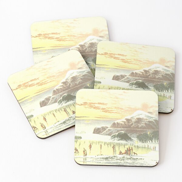 Item preview, Vintage Illustration of Duddingston Loch, Scotland designed and sold by yourscotland.