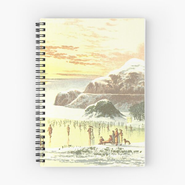 Item preview, Vintage Illustration of Duddingston Loch, Scotland designed and sold by yourscotland.