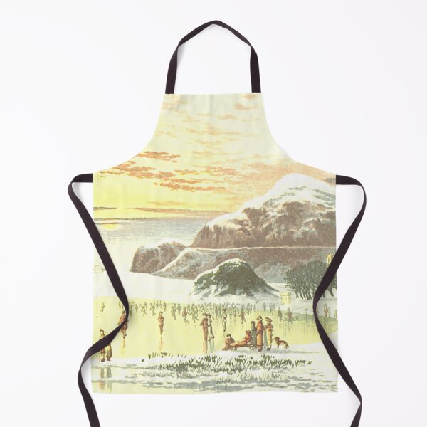 Item preview, Vintage Illustration of Duddingston Loch, Scotland designed and sold by yourscotland.