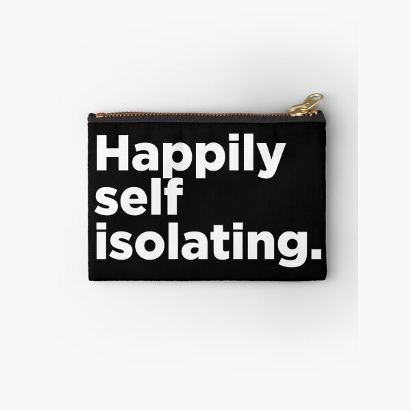 Item preview, Happily Self Isolating. 2 designed and sold by Memefy.