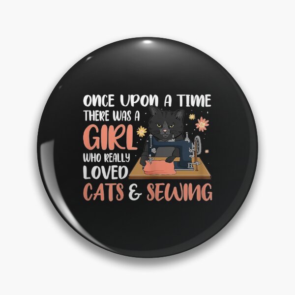 Item preview, Womens Once Upon A Time A Girl Loved Cats And Sewing designed and sold by sara4ly.