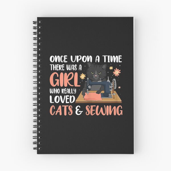 Item preview, Womens Once Upon A Time A Girl Loved Cats And Sewing designed and sold by sara4ly.