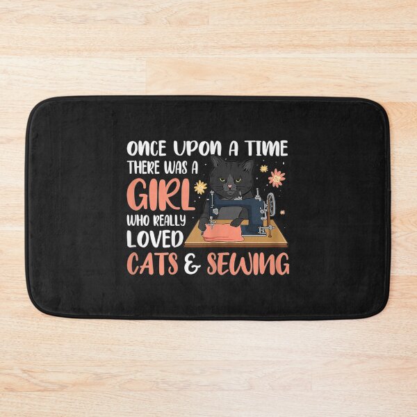 Item preview, Womens Once Upon A Time A Girl Loved Cats And Sewing designed and sold by sara4ly.