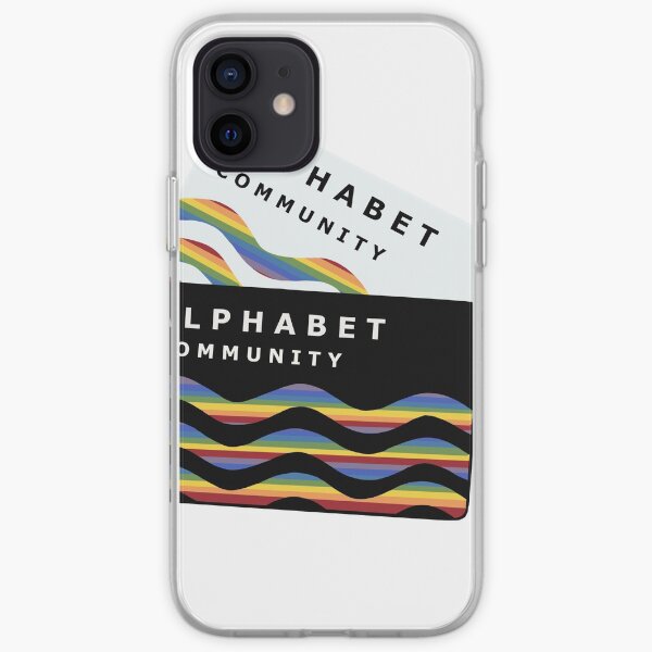 Comunidad Alphabet Funda blanda para iPhone