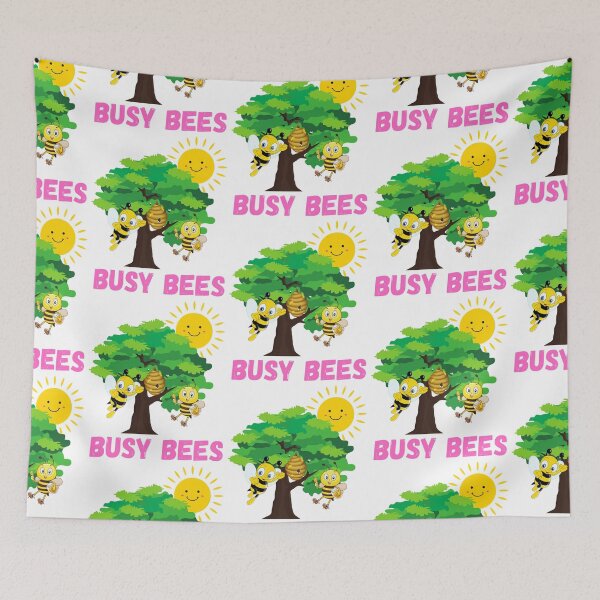 Item preview, BUSY BEES, HONEY POT, HONEYBEES, WORKER BEE, BEE MEME, BEE HOUSE designed and sold by R B Chrystal.