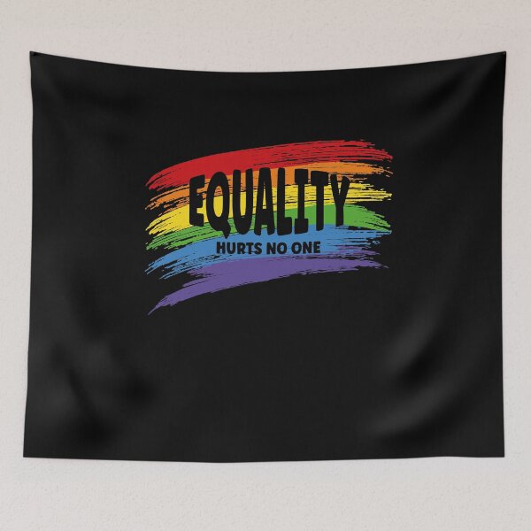 Item preview, Equality Hurts No One - LGBT Pride | Human Rights designed and sold by PIODesign.