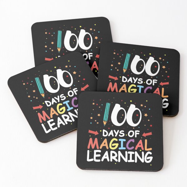 Item preview, 100 Days Of Magical Learning - Happy 100 Days Of School designed and sold by meedTee.