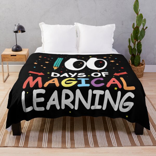 Item preview, 100 Days Of Magical Learning - Happy 100 Days Of School designed and sold by meedTee.