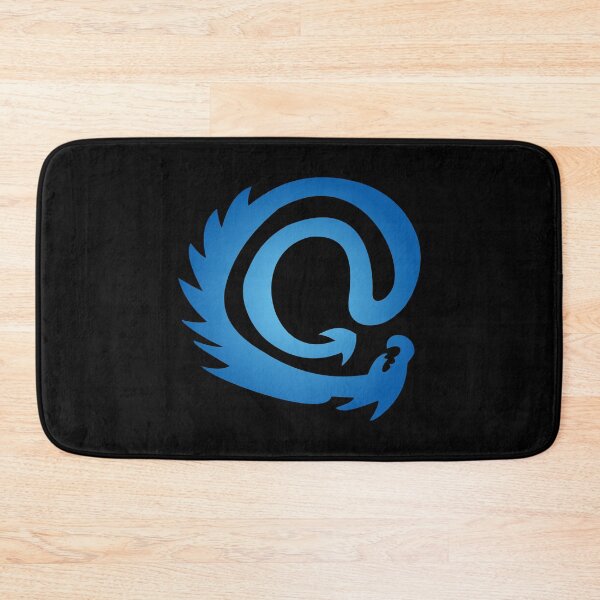 Item preview, Blue Vignette @ At Sign Symbol Cyber Dragon Design designed and sold by LuckDragonGifts.