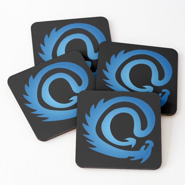 Item preview, Blue Vignette @ At Sign Symbol Cyber Dragon Design designed and sold by LuckDragonGifts.
