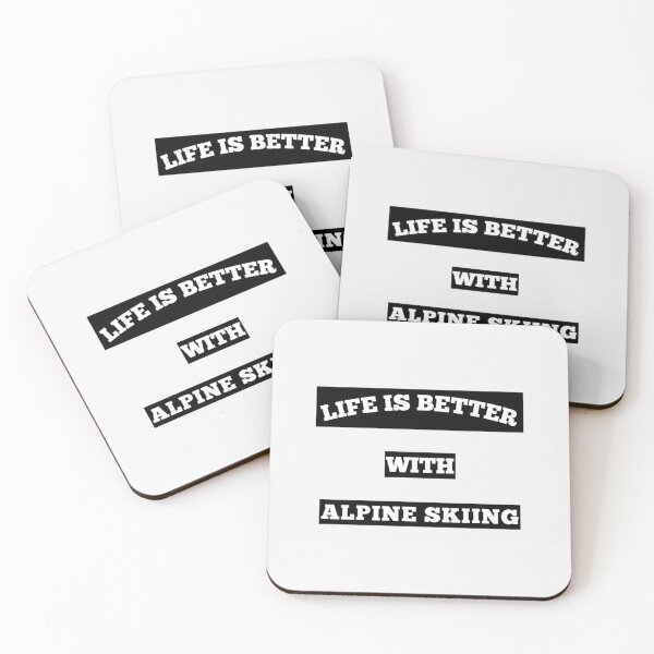 Item preview, Life is better with alpine skiing T-shirt | Perfect Gift designed and sold by ricenalena.