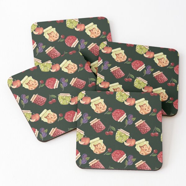 Item preview, Assorted Fruit Jams Pattern designed and sold by Alicia Chee.