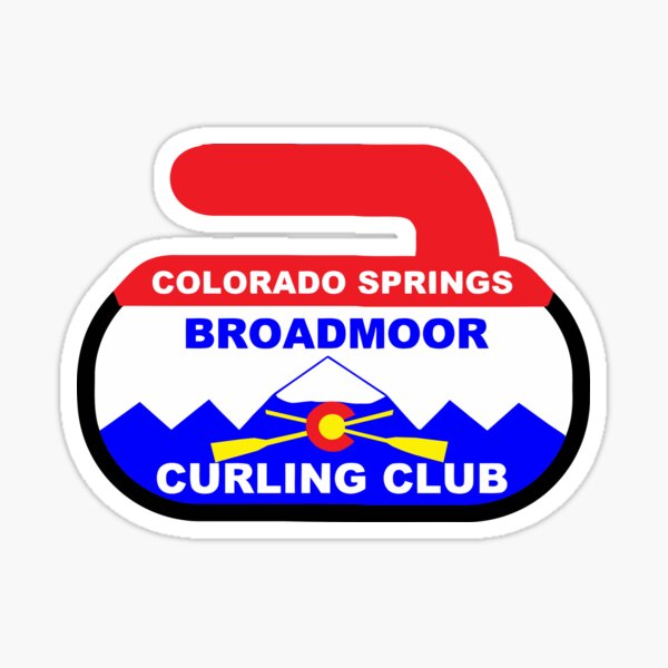 broadmoor curling Sticker