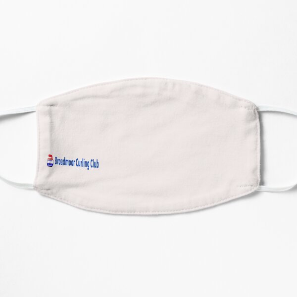 broadmoor curling club Flat Mask