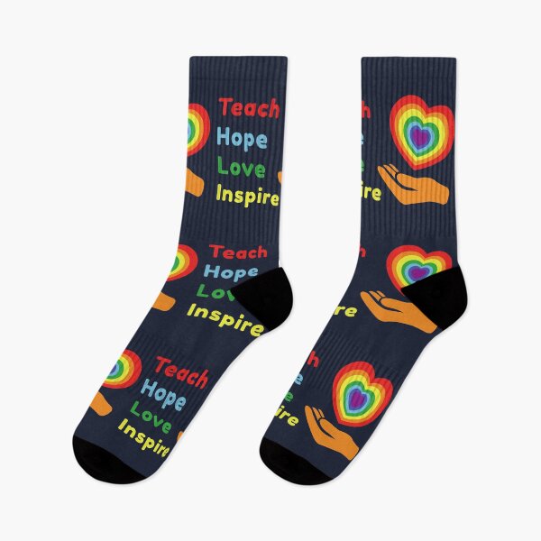 Item preview, Teach Hope Love Inspire Autism Awareness designed and sold by Color-Sparkle.
