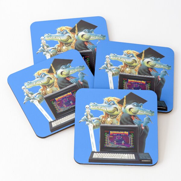 Item preview, Amstrad CPC Vintage Croco Barbarian designed and sold by Jeri's Cult Factory.