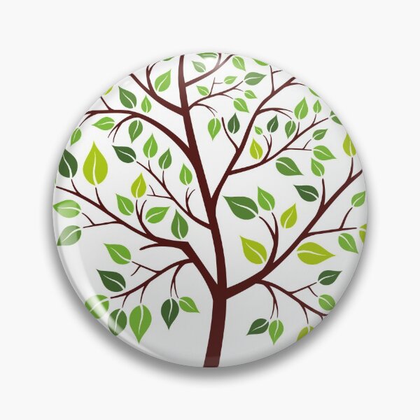 Item preview, green tree designed and sold by RIDVAN | Visual Art & Design.
