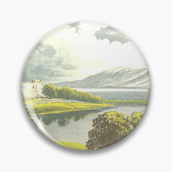 Item preview, Vintage Illustration of Loch Etvie, Scotland designed and sold by yourscotland.