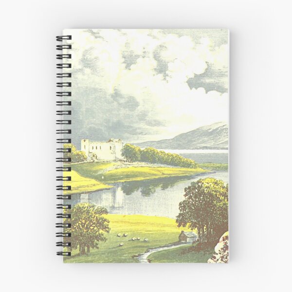 Item preview, Vintage Illustration of Loch Etvie, Scotland designed and sold by yourscotland.