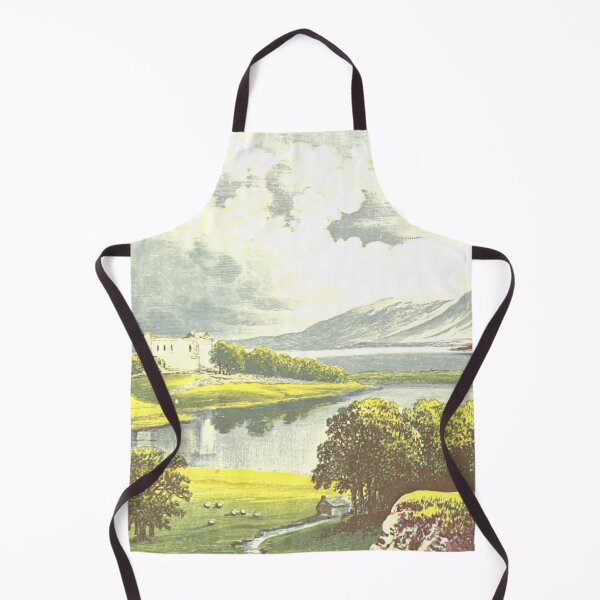 Item preview, Vintage Illustration of Loch Etvie, Scotland designed and sold by yourscotland.