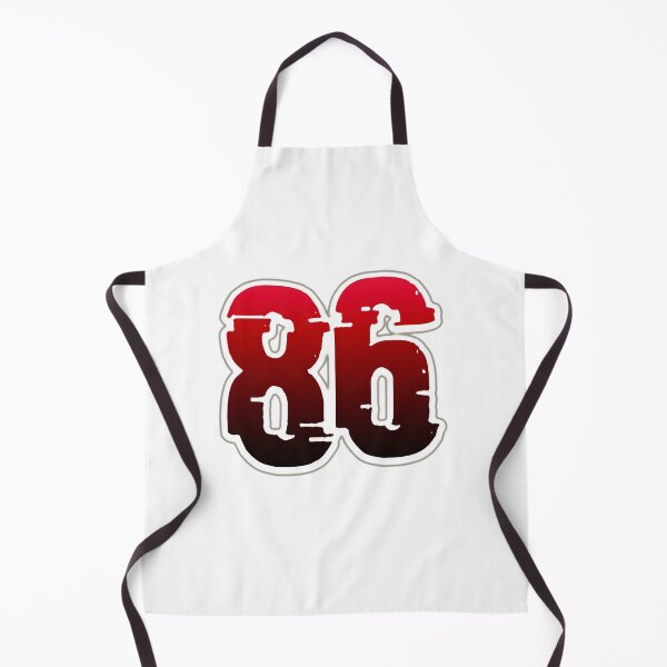 Item preview, Creepy Red Number 86 designed and sold by creepy-red.