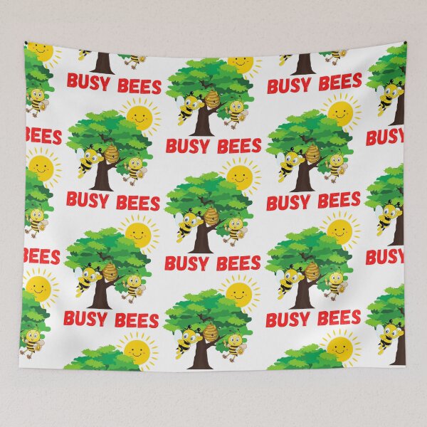 Item preview, BUSY BEES, HONEY POT, HONEYBEES, WORKER BEE, BEE MEME, BEE HOUSE designed and sold by R B Chrystal.