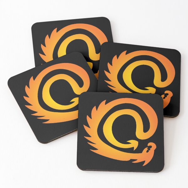 Item preview, Funky Orange Vignette @ At Sign Symbol Cyber Dragon Design designed and sold by LuckDragonGifts.